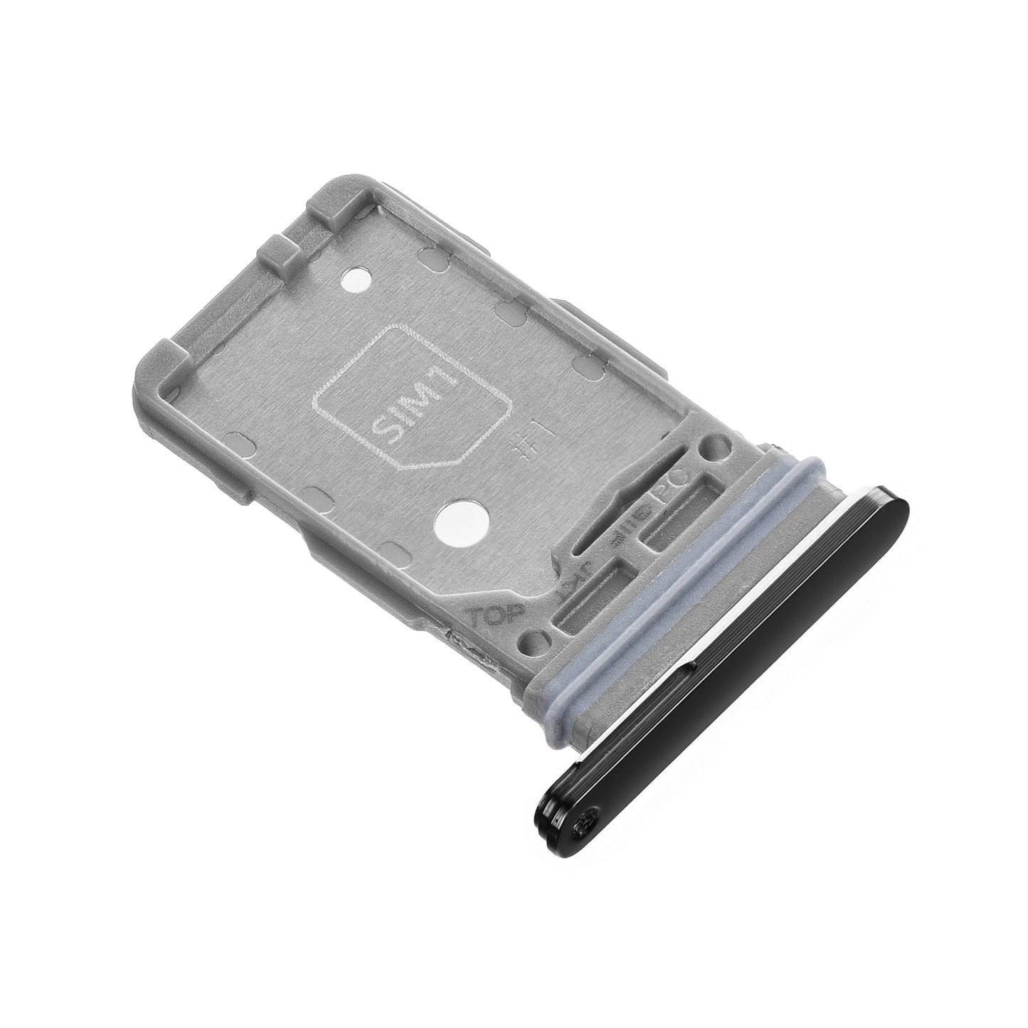 SIM-kaarthouder Samsung Galaxy S21 5G G991 / S21+ 5G G996, Dual SIM, Zwart