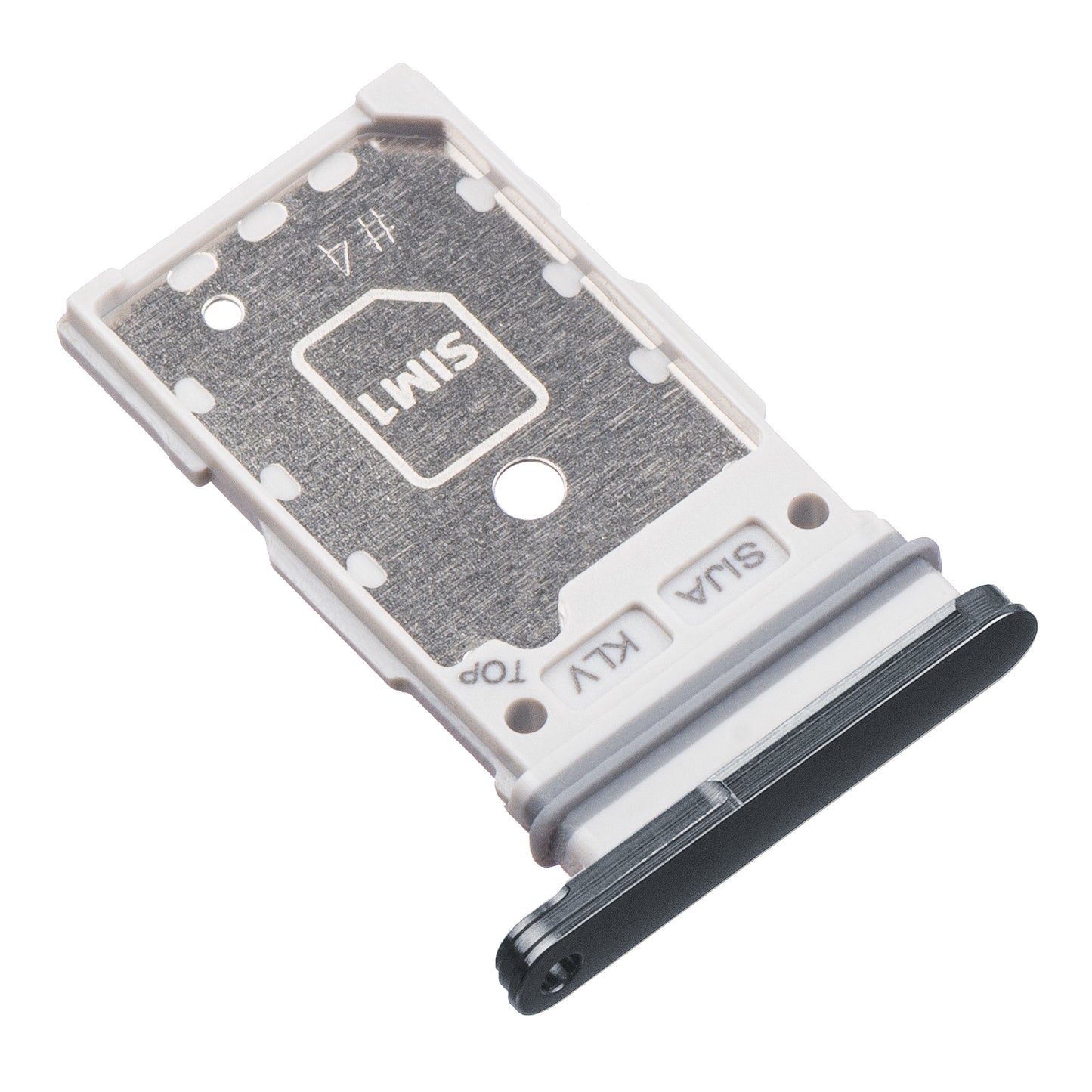 SIM-kaarthouder Samsung Galaxy S22+ 5G S906 / S22 5G S901, Zwart
