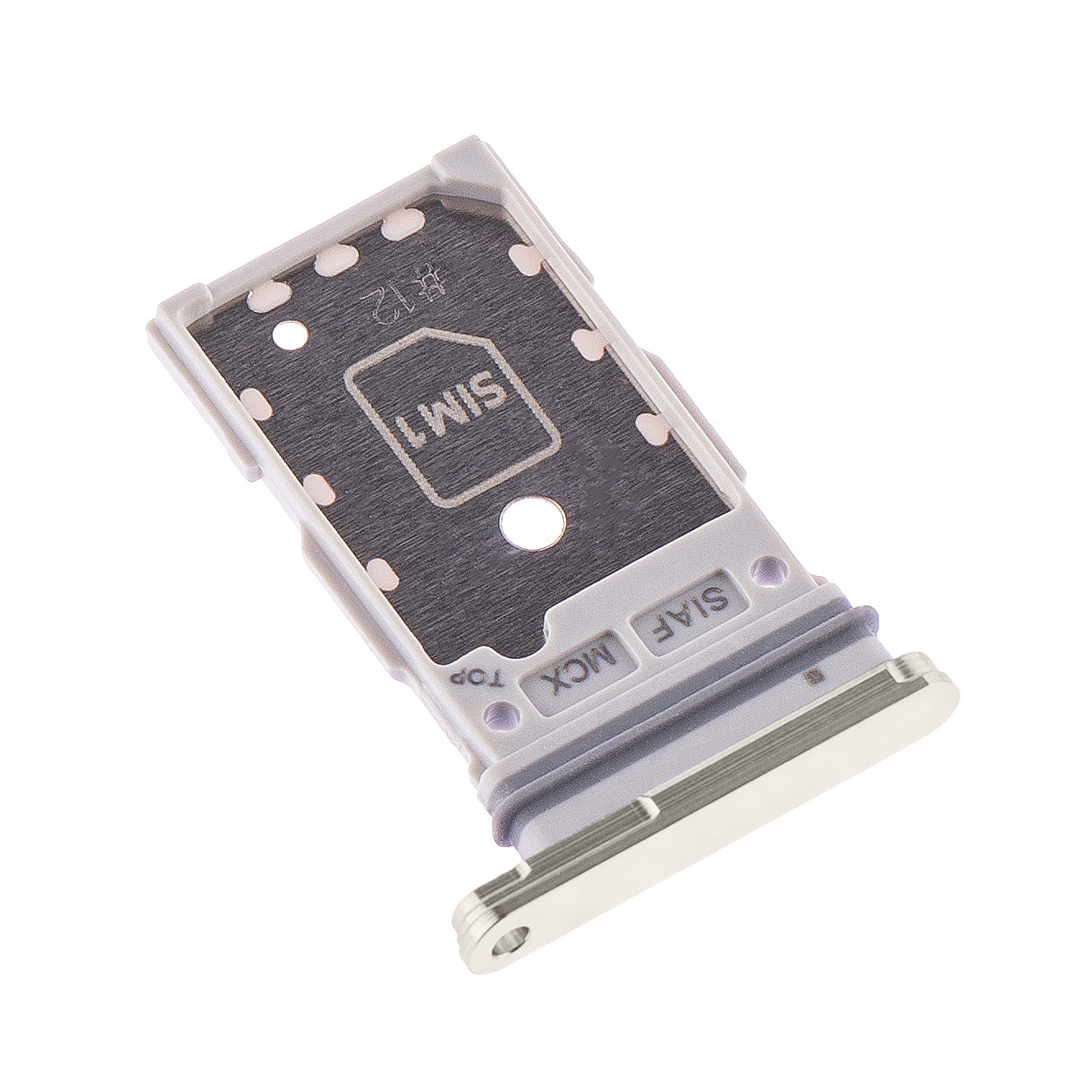 SIM-houder Samsung Galaxy S23+ S916 / S23 S911, Dual SIM, Crème