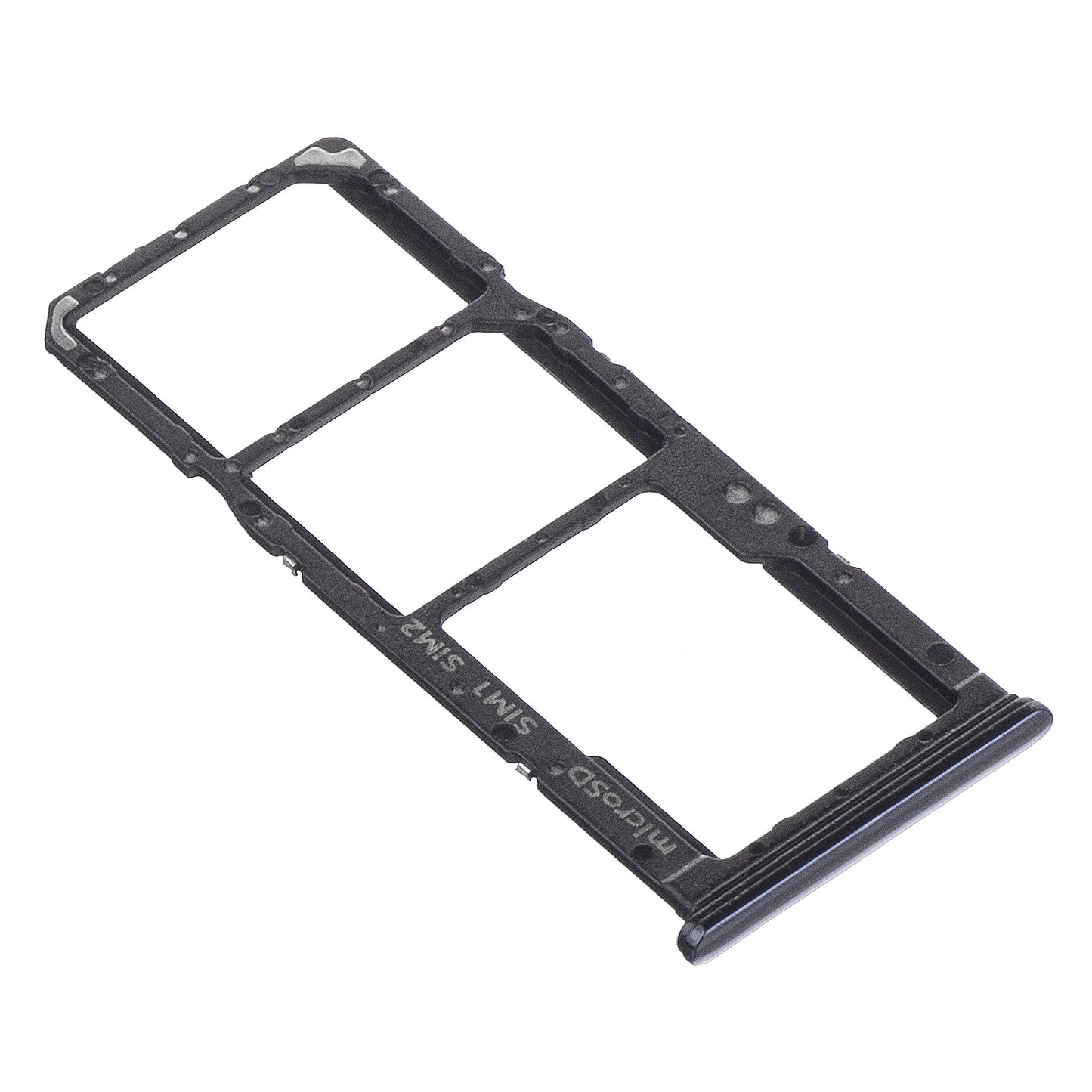 SIM-kaarthouder Samsung Galaxy A70 A705, Dual SIM, Zwart