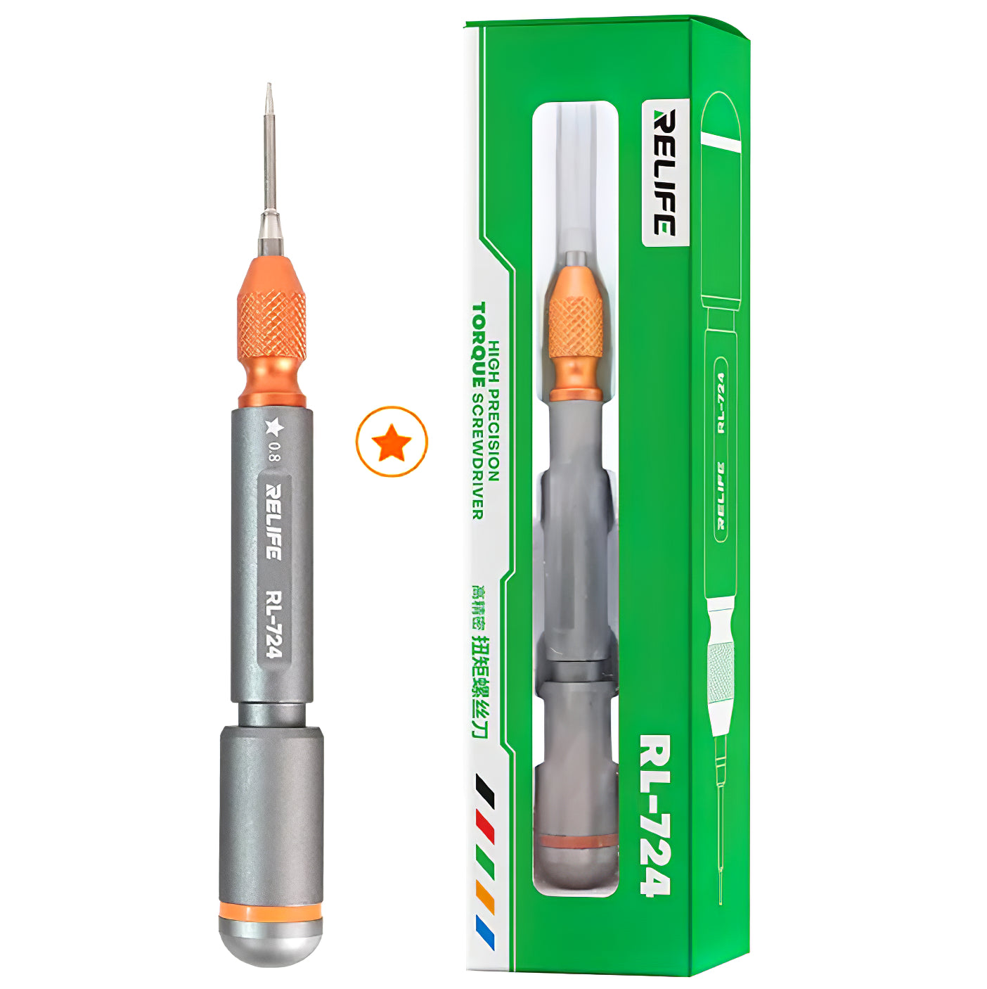 Schroevendraaier Relife RL-724, Pentalobe 0.8mm