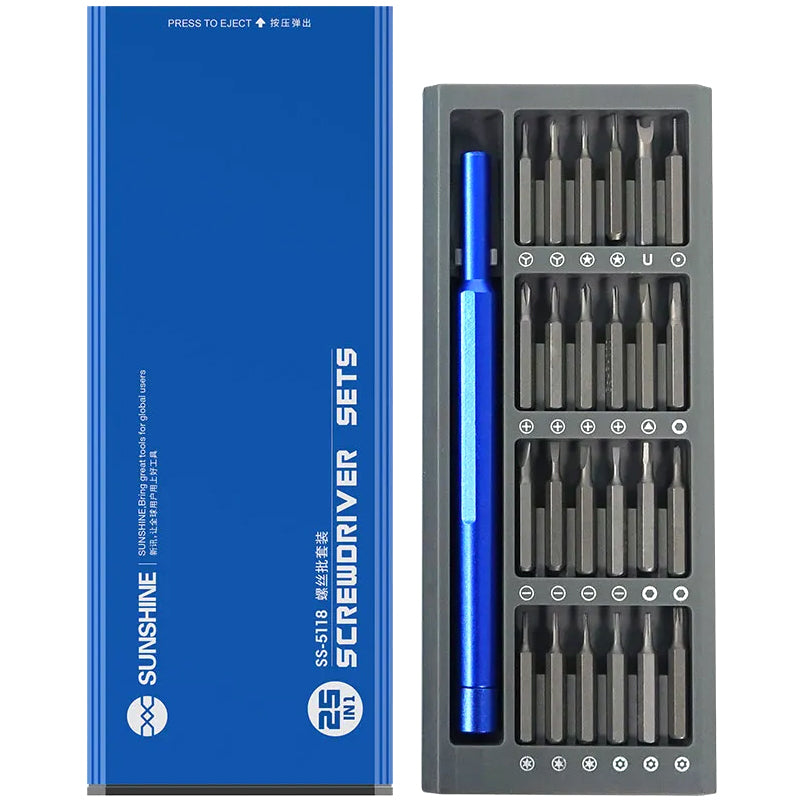 Sunshine schroevendraaier SS-5118, 25in1