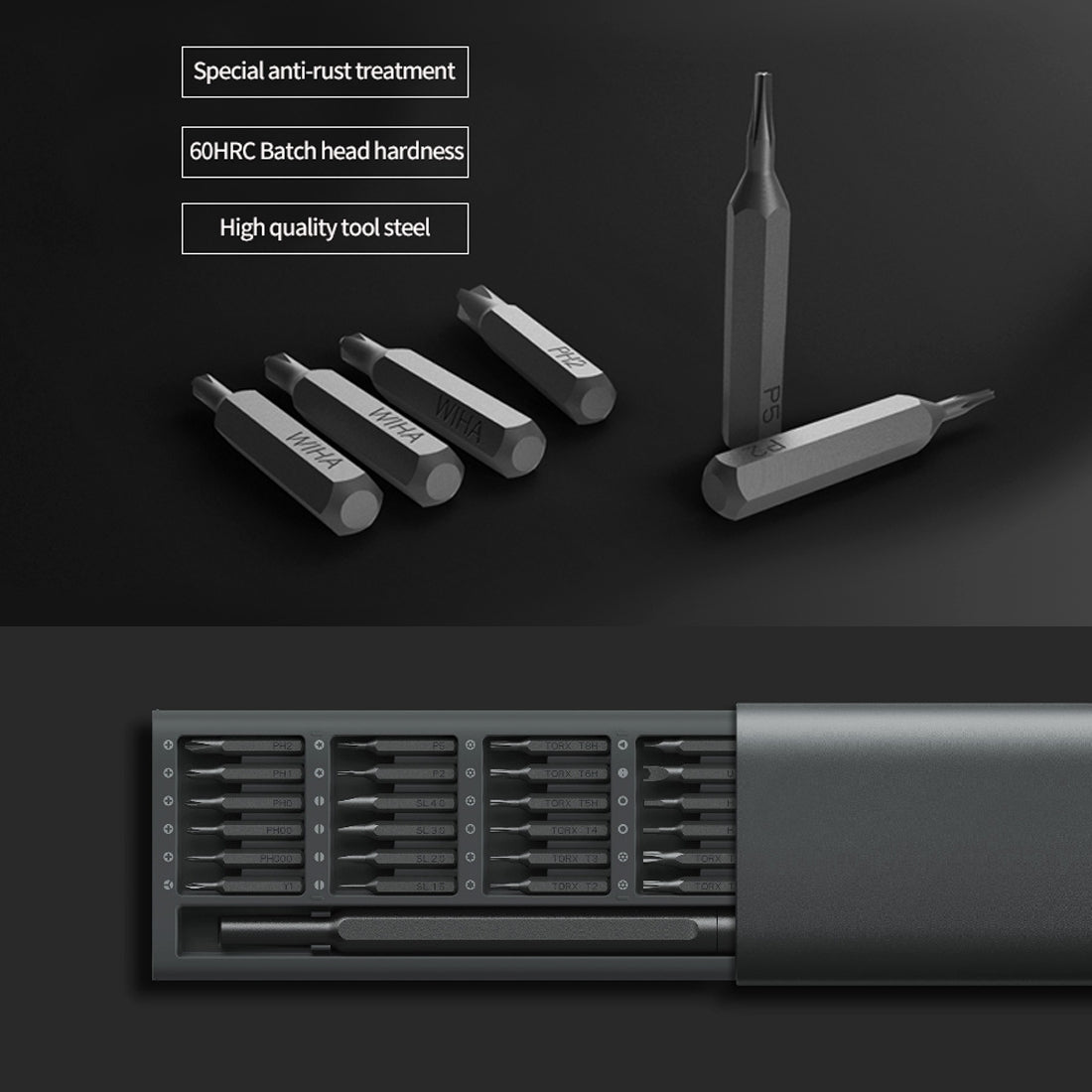 Schroevendraaier Xiaomi Mijia, 24in1 BHR4680GL