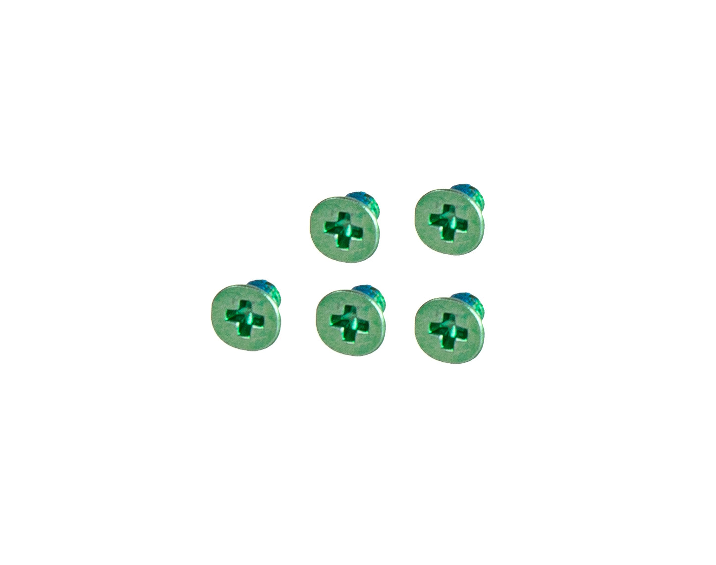 Schroeven Huawei MatePad 11.5 (2025), M1.4mm x 1.8mm, Set van 5 stuks, Groen Service Pack 97060XGN