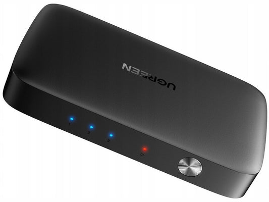 Videoschakelaar UGREEN CM332, 3 x HDMI - HDMI, Zwart