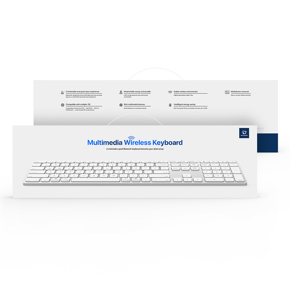 Bluetooth-toetsenbord DUX DUCIS LK, Zwart