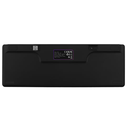 Draadloos Gaming Toetsenbord Proove AFK, RGB, BT / Wi-Fi / Bedraad, 1.5m, Zwart WKAFKEN22001
