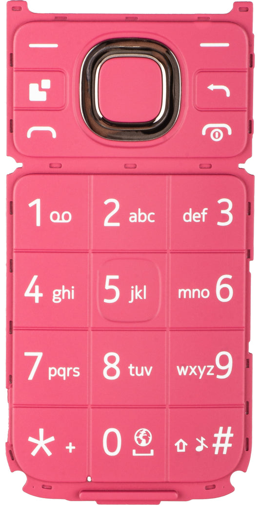 Latin Keypad for HMD 2660 Flip, Red