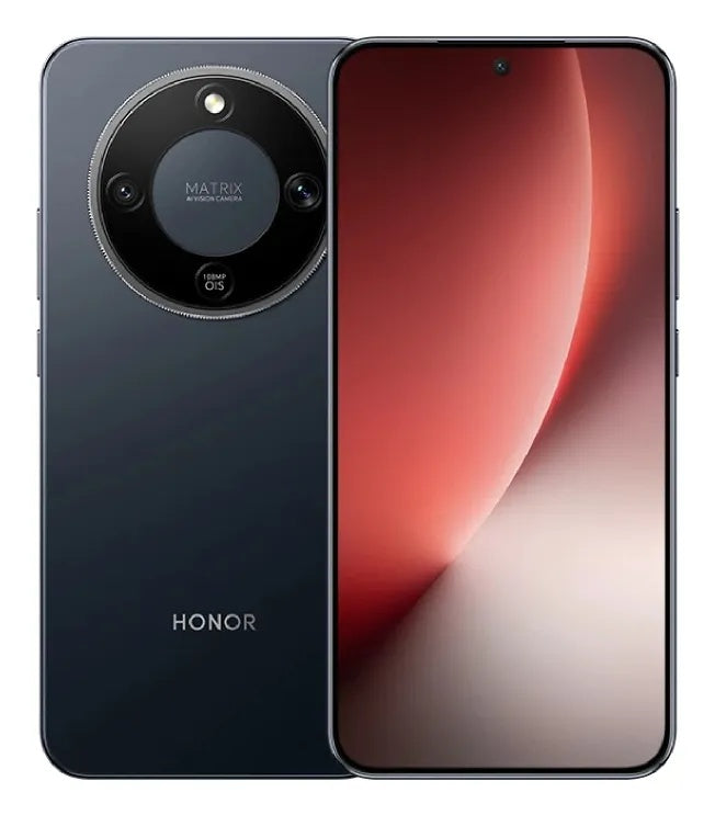 Honor Magic8 Lite 5G Dual SIM mobiele telefoon, 256GB, 8GB, Midnight Black 5109BYQT