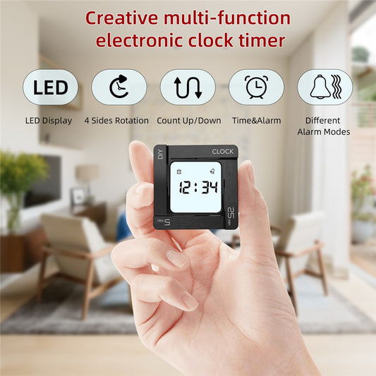 Timer Timer OEM EN7019 Flip, Zwart