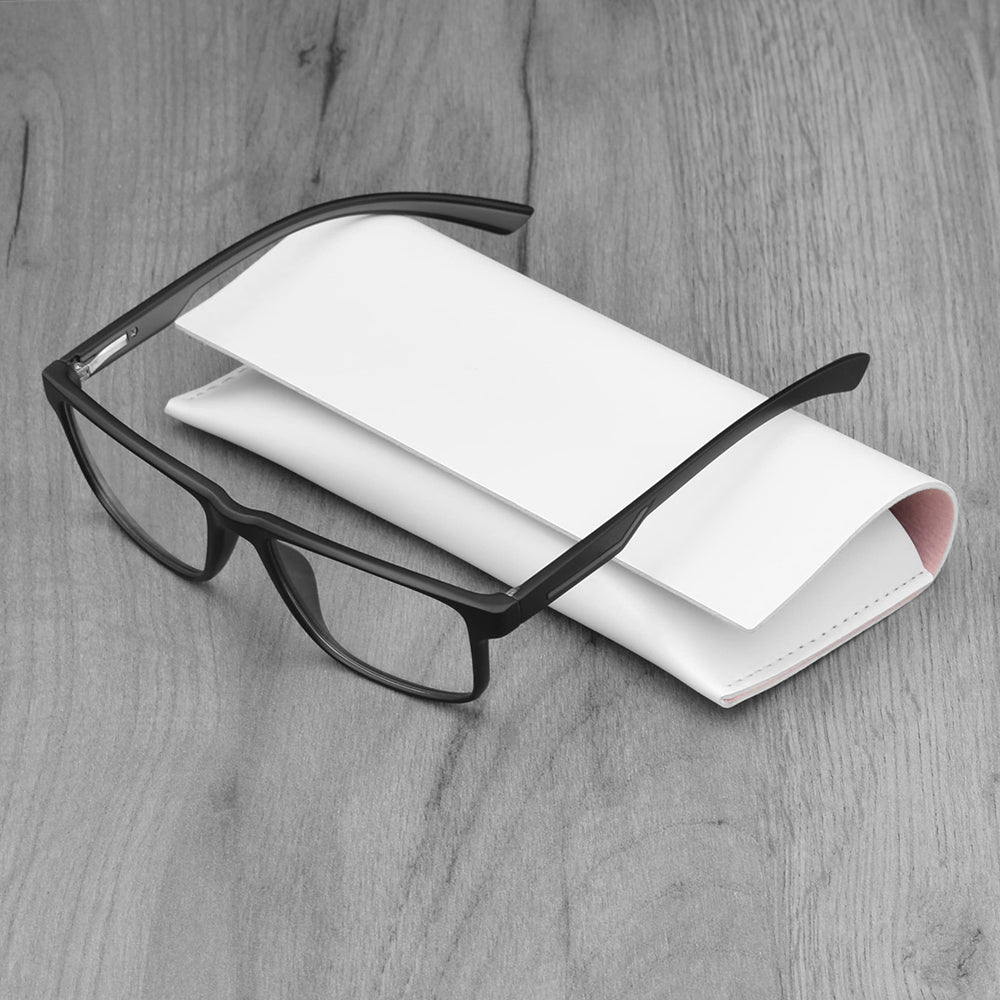 Brillenkoker Techsuit TRGC-01, 170mm x 80mm x 35mm, Wit