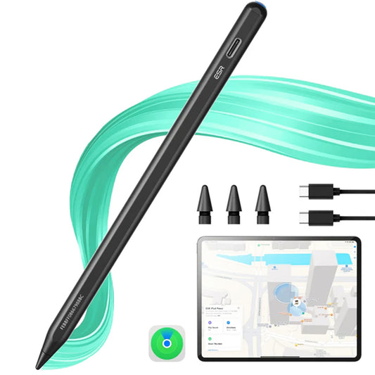 Touch Pen ESR Geo voor Apple iPad, Actieve Versie, Zwart