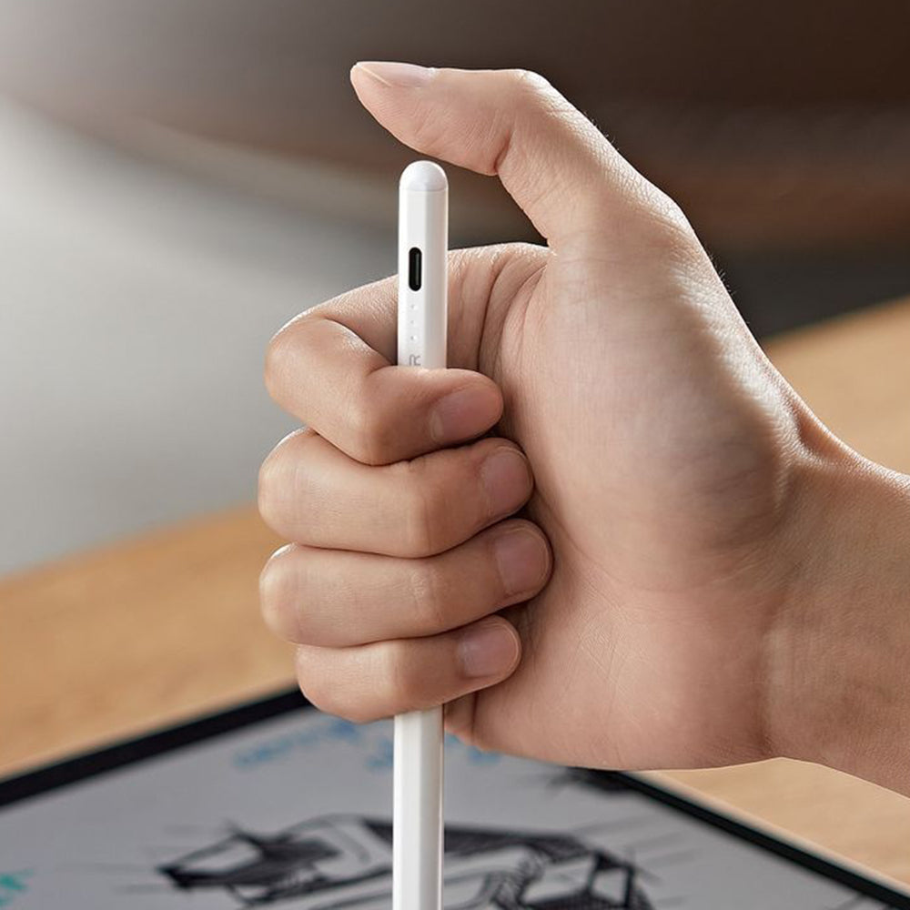 Touch Pen ESR voor Apple iPad, Actieve Versie, Wit