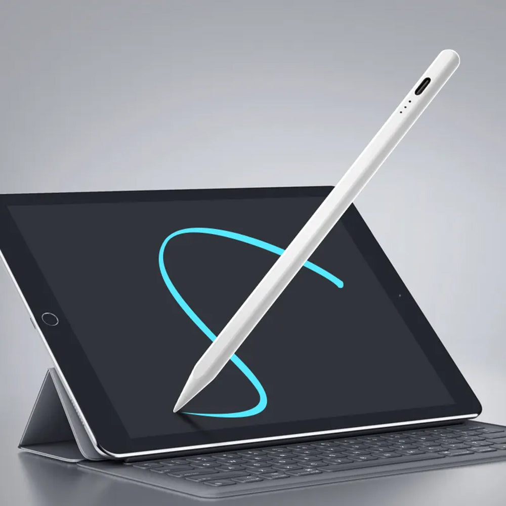 Touch Pen Techsuit JA04 voor Apple iPad, Actieve Versie, Wit