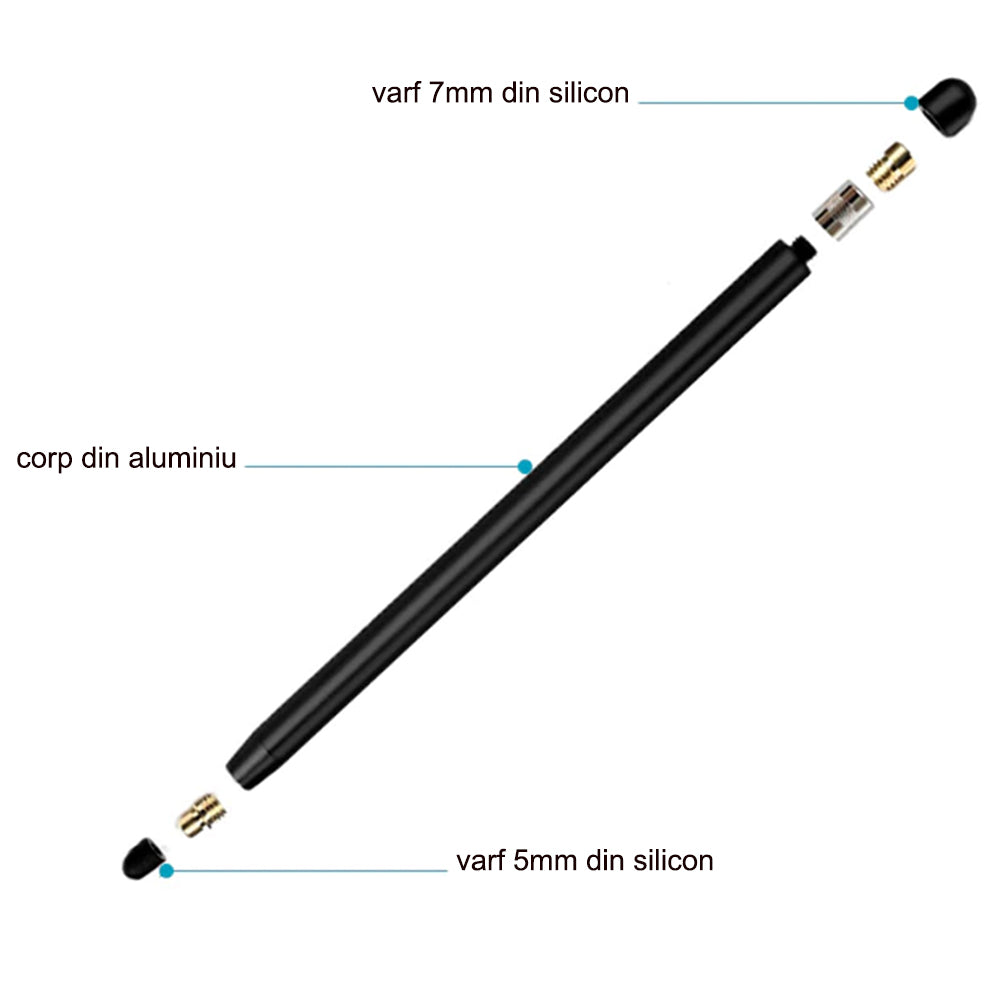 Touch Pen Techsuit JC01, Zwart