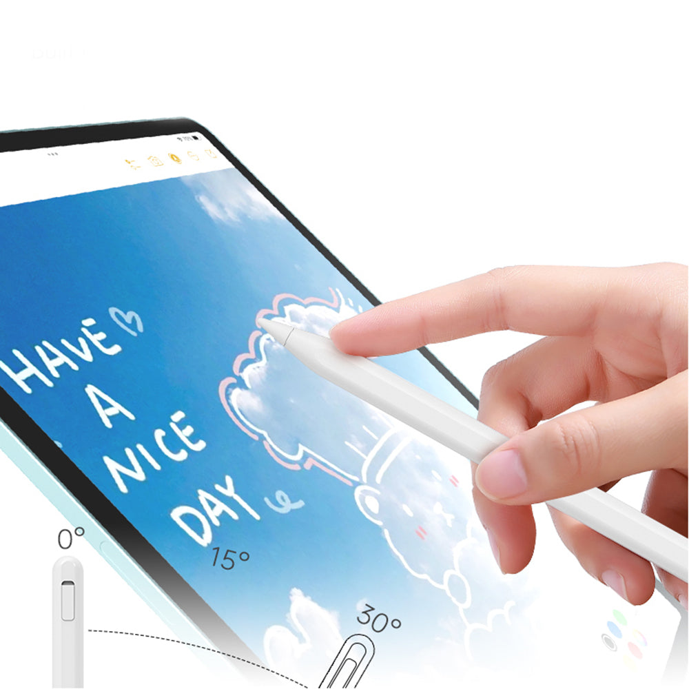 Touch Pen Techsuit V15 voor Apple iPad, Actieve Versie, Wit