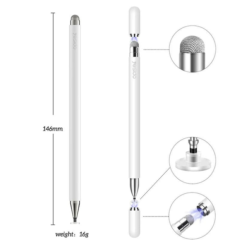 Touch Pen Yesido ST02, Wit