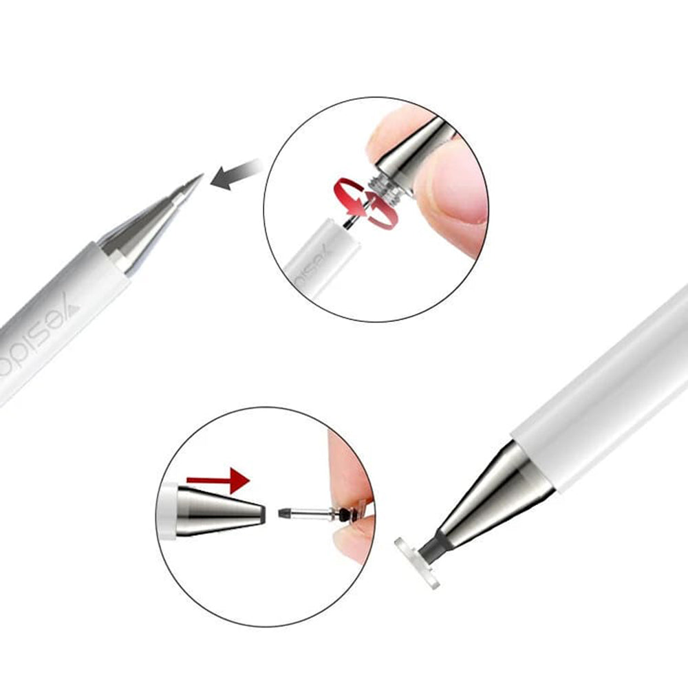 Touch Pen Yesido ST04, 2in1, Wit