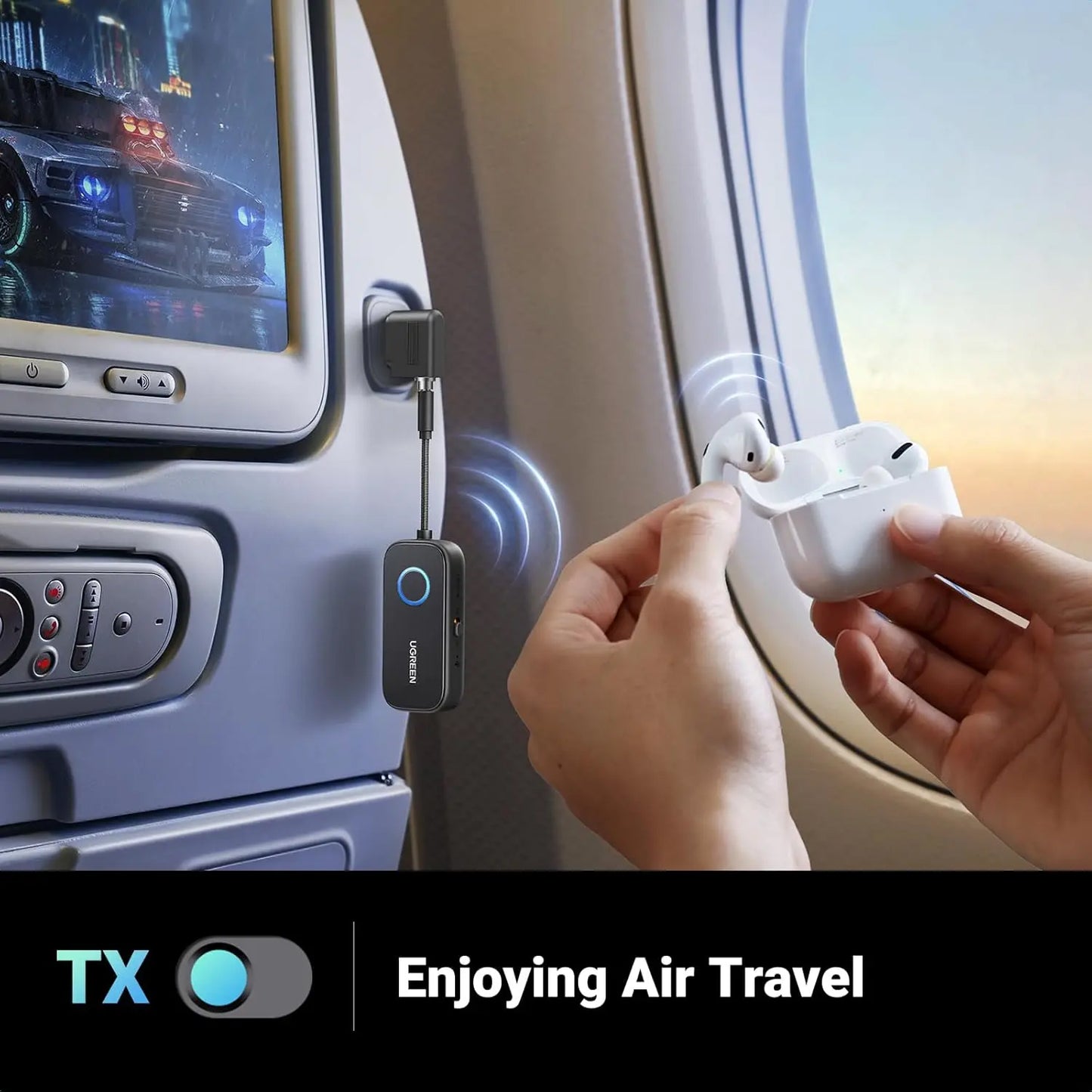 Bluetooth-zender / -ontvanger UGREEN CM672