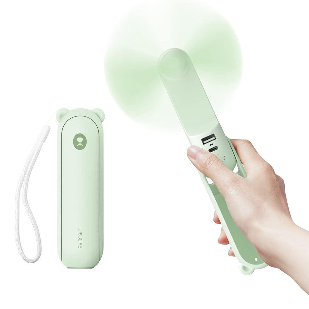 Draagbare Ventilator JisuLife Life8 Plus F8X, Groen