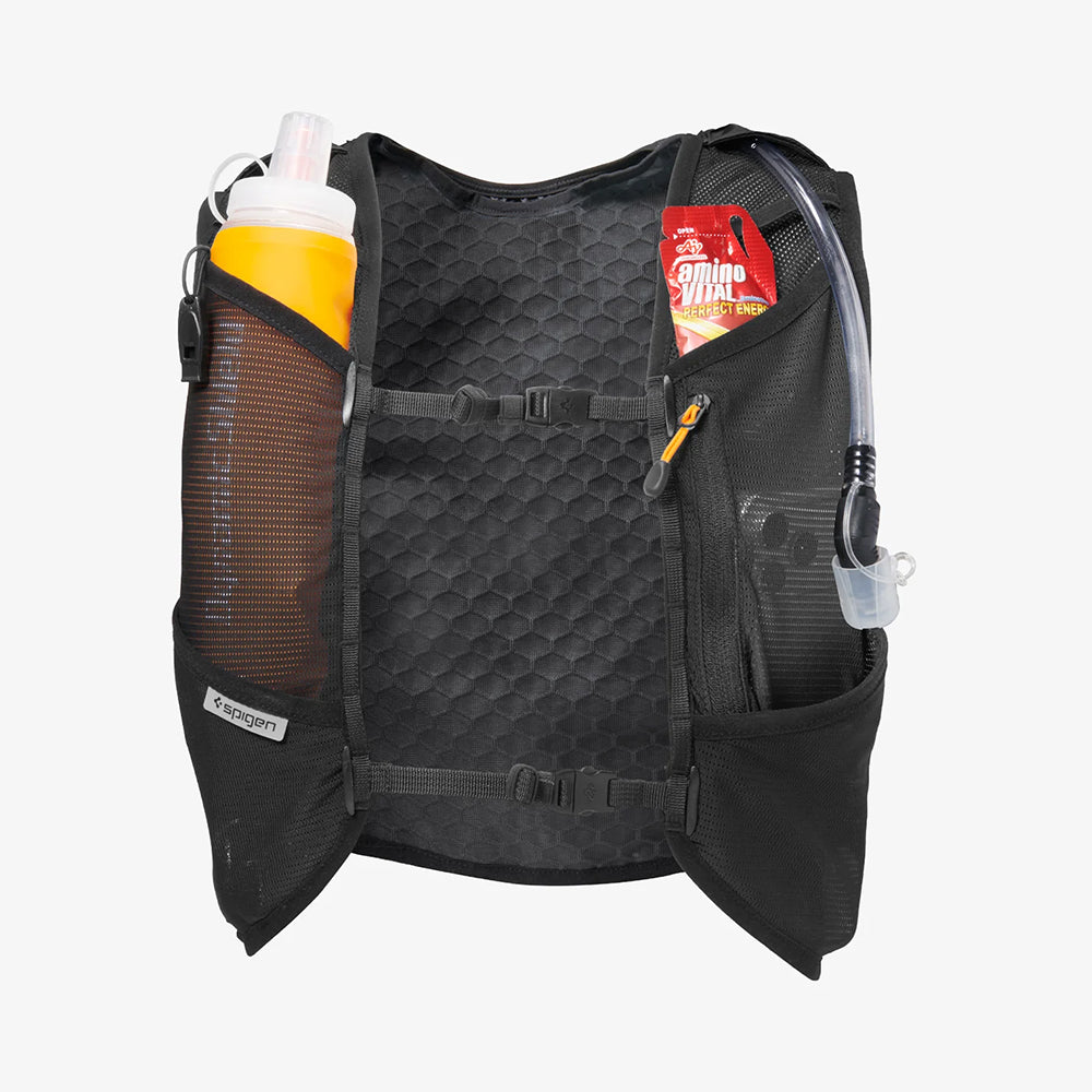 Hardloopvest Spigen Dynamic Shield A721, Maat L - XL, Zwart AMP10225
