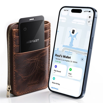 Acefast SmartTag S3 voor iOS Series, Grijs