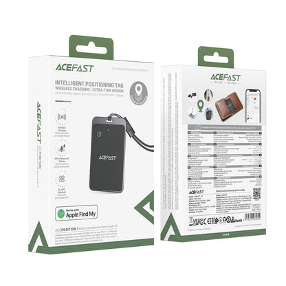 Acefast SmartTag S3 voor iOS Series, Grijs