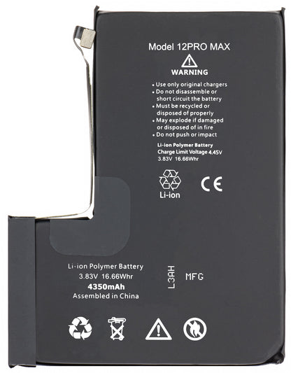 Batterij Apple iPhone 12 Pro Max, hoge capaciteit 