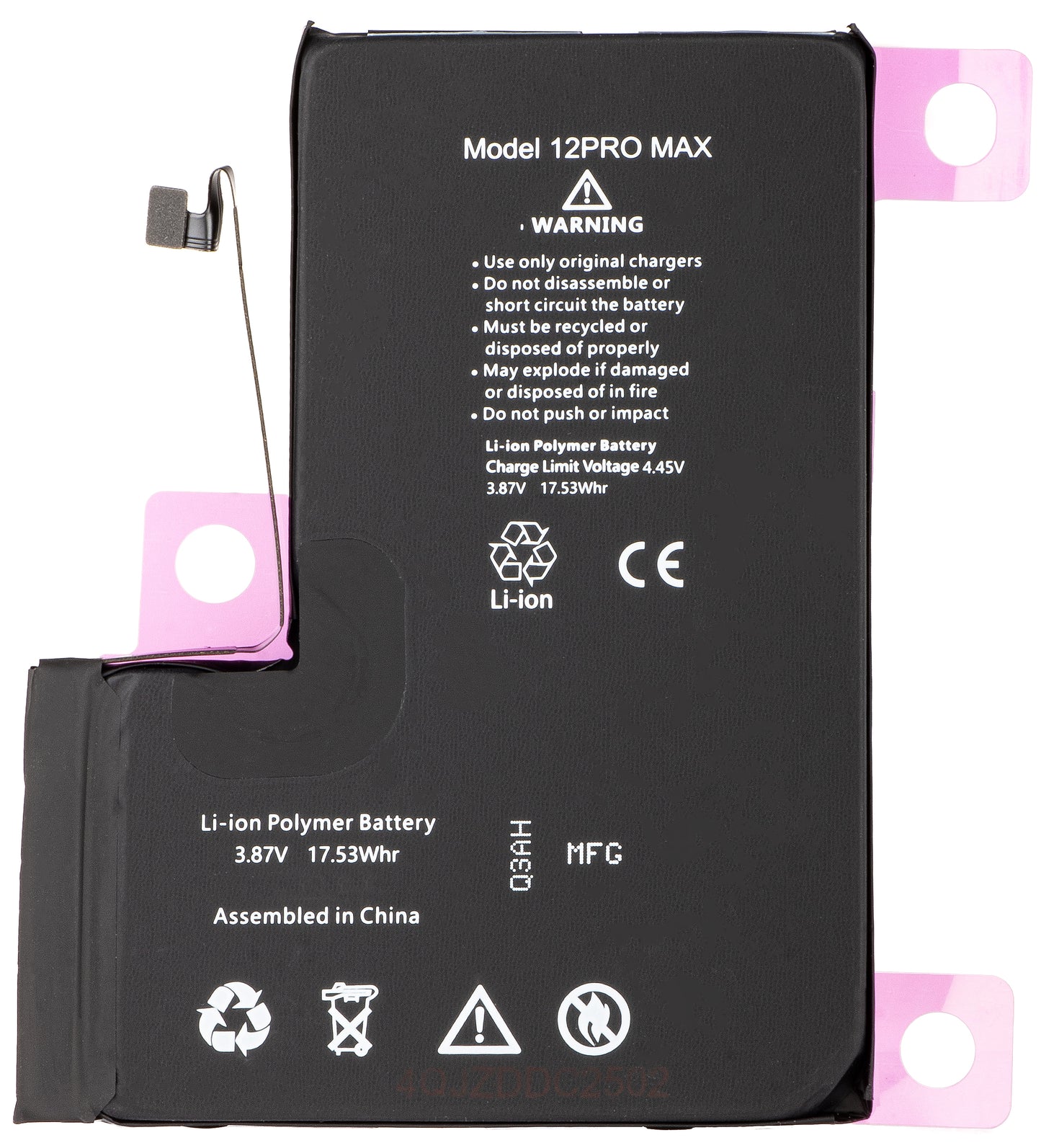 Apple iPhone 12 Pro Max Accu, Diagnostisch