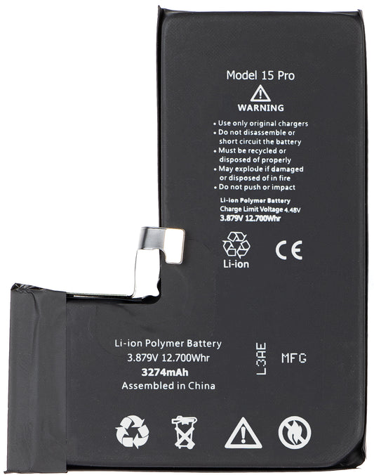 Apple iPhone 15 Pro batterij