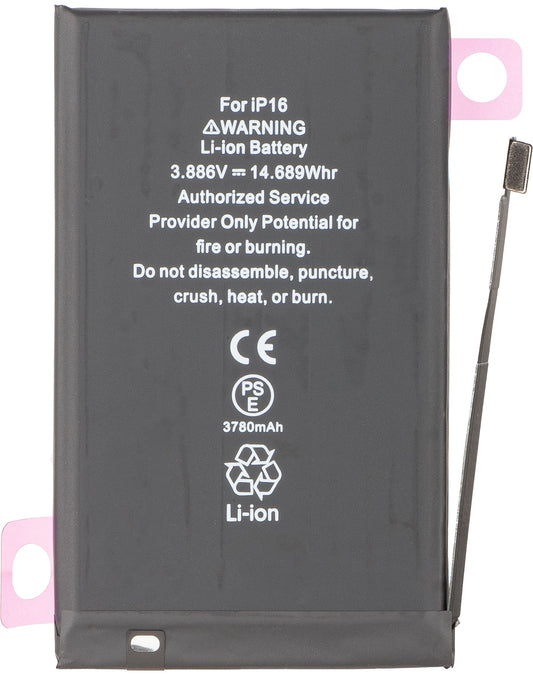 Apple iPhone 16 batterij, hoge capaciteit