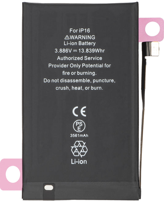Apple iPhone 16-accu, Diagnostiek