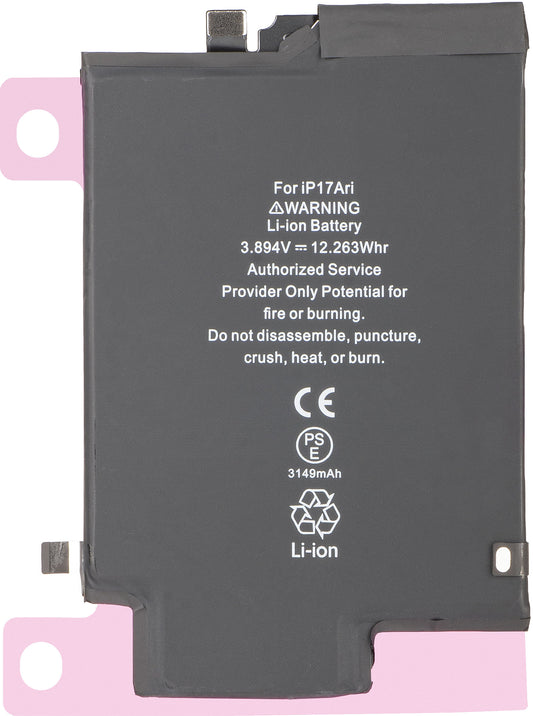 Apple iPhone 17 Air batterij