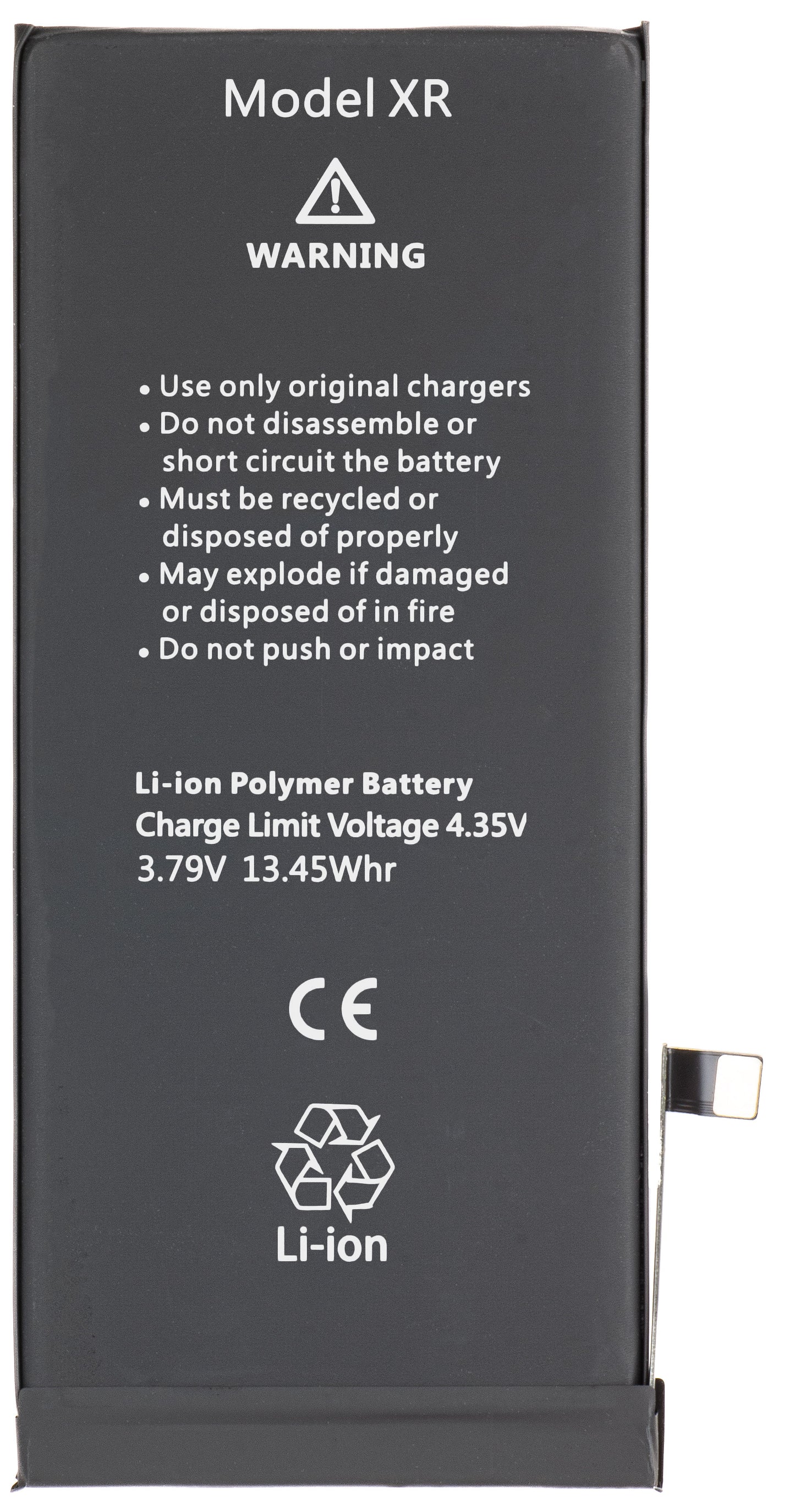 Apple iPhone XR battery, High Capacity