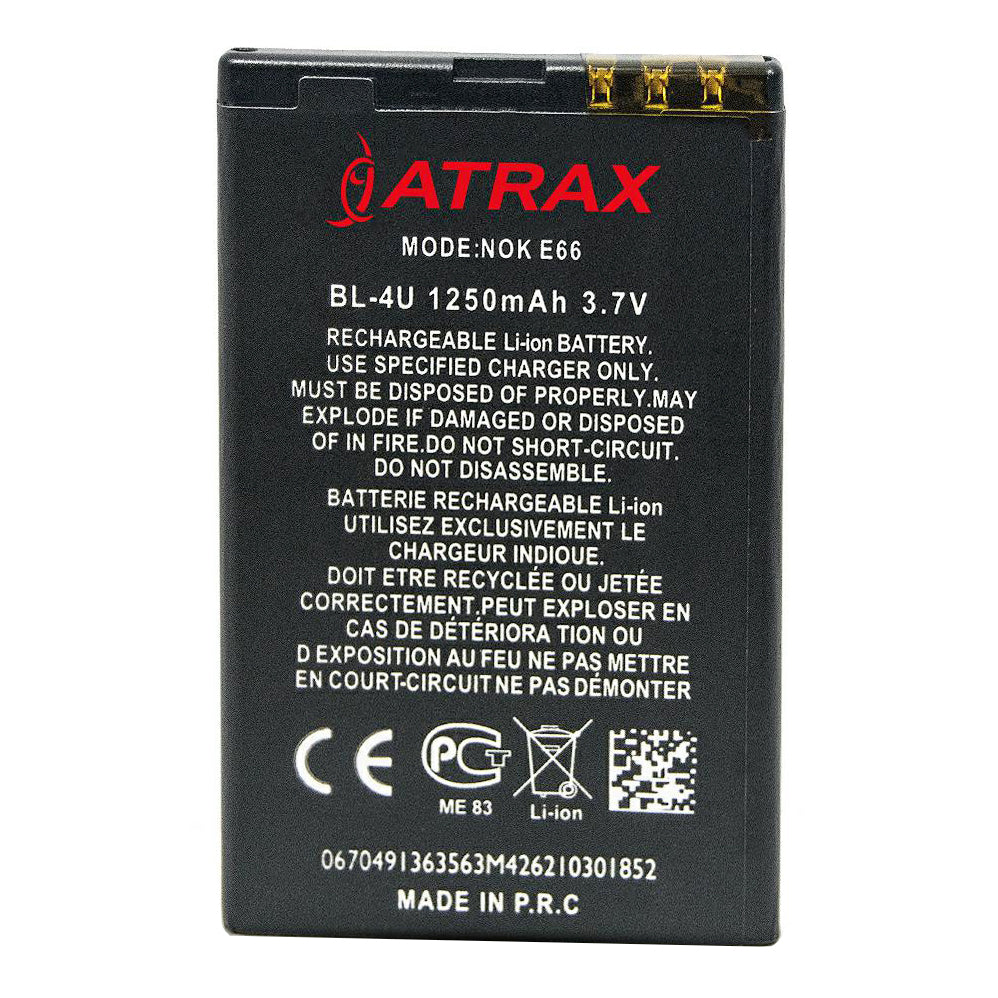 ATX battery for Nokia E66, BL-4U