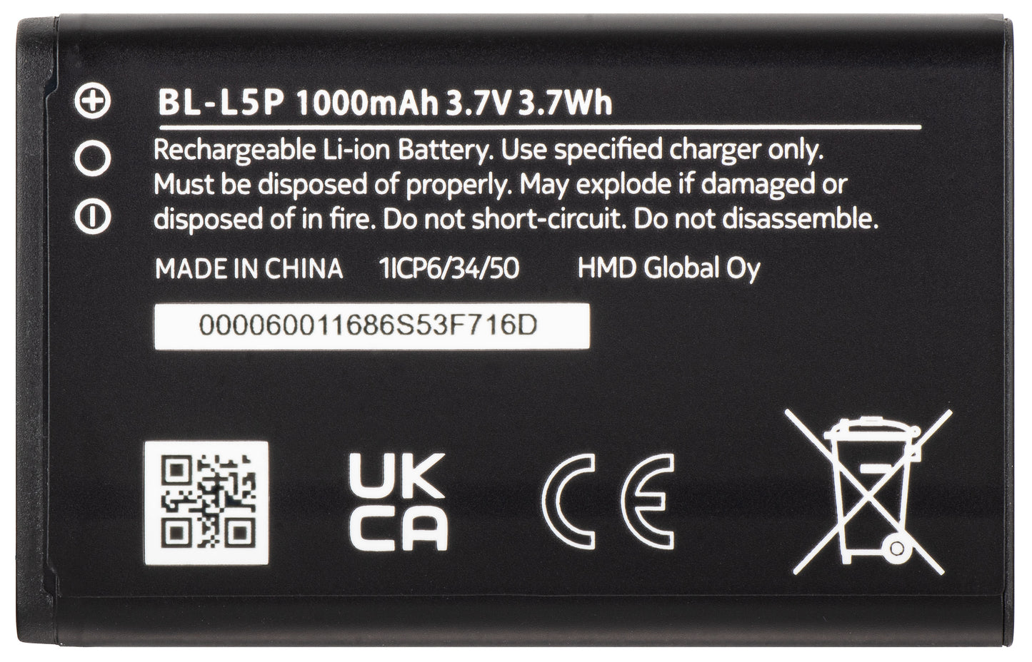 Batterij voor HMD 105 / Nokia 105 (2024)