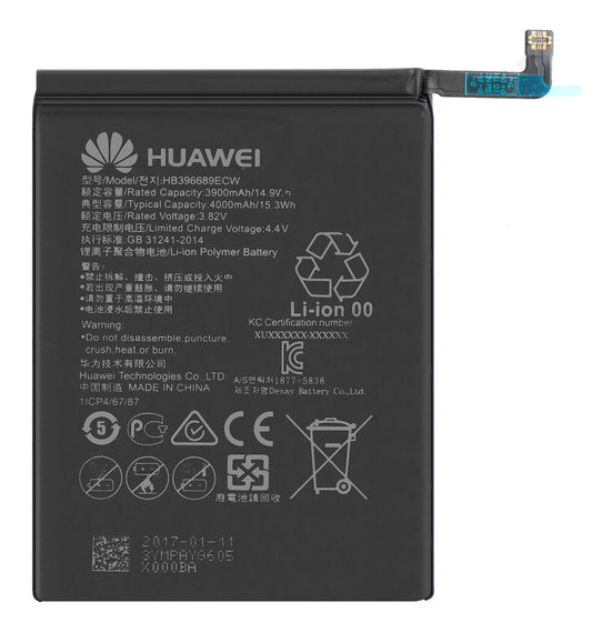 Huawei Mate 9 / Mate 9 Pro Battery, HB396689ECW, Service Pack 24022102