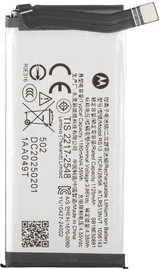 Accu Motorola Razr 60 Ultra, RS13, Service Pack SB18E50881