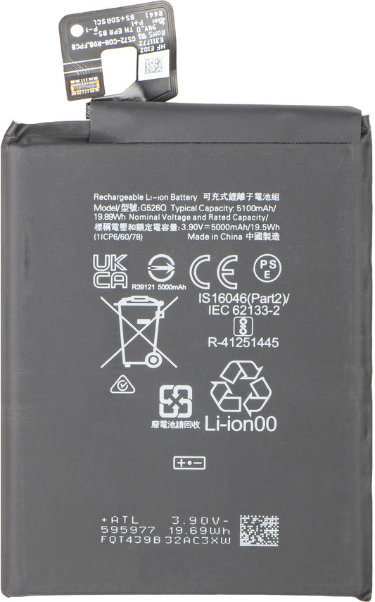 Accu voor Google Pixel 9a, G526Q