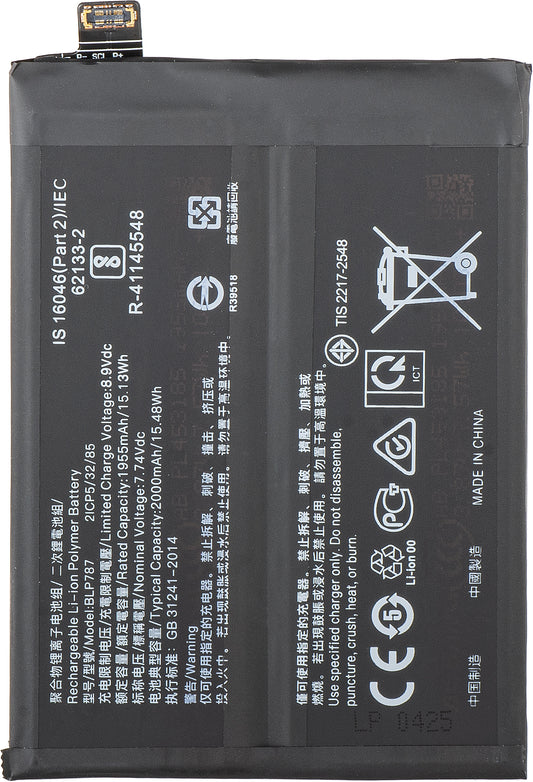 Accu voor Oppo Reno4 Pro 5G / Reno4 Pro, BLP787