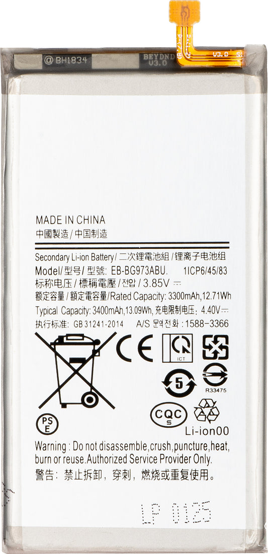 Accu voor Samsung Galaxy S10 G973, EB-BG973ABU