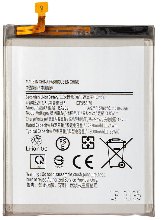 Accu voor Samsung Galaxy A10e A102 / A20e A202, EB-BA202ABU