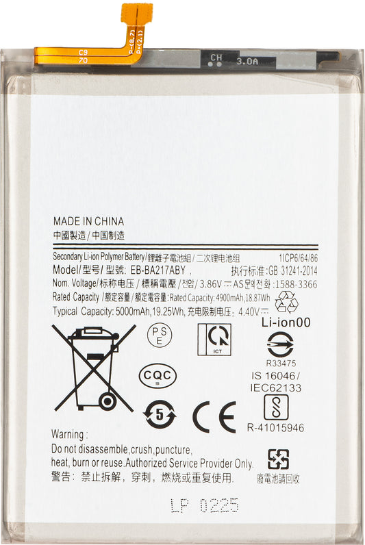 Accu voor Samsung Galaxy A13 A137 / A04s A047 / A13 A135 / A13 5G A136 / A12 Nacho A127, EB-BA217ABY