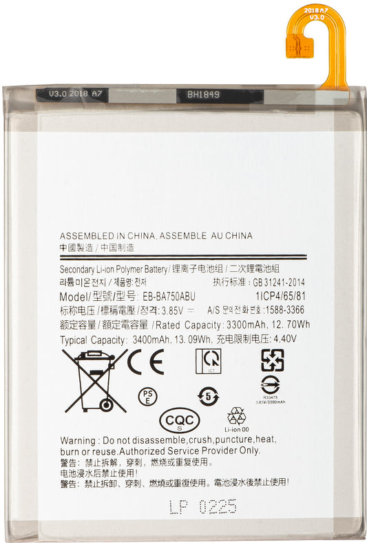 Accu voor Samsung Galaxy A10 A105 / M10 M105 / A7 (2018) A750, EB-BA750ABU