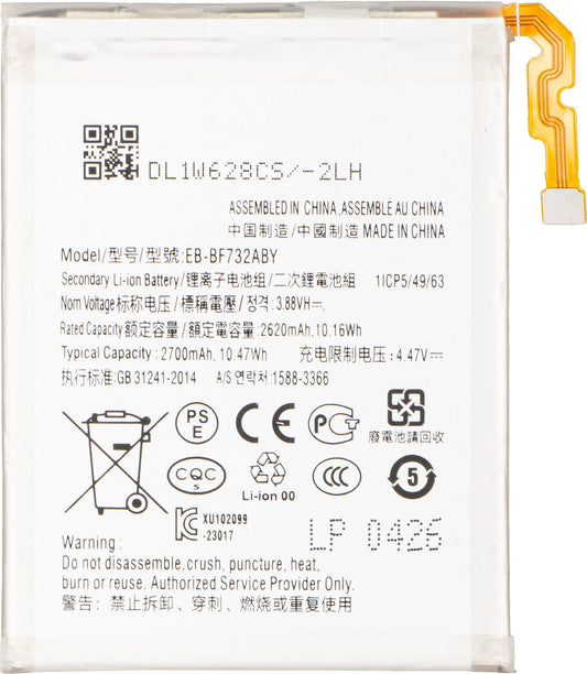 Accu voor Samsung Galaxy Z Flip5 F731, EB-BF732ABY / EB-BF733ABY
