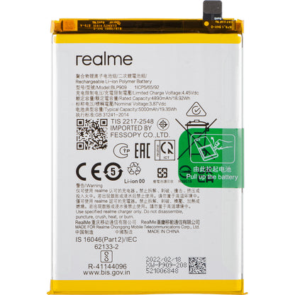 Batterij Realme 9 5G, BLP909, Service Pack 4909848 