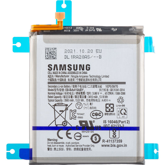 Batterij Samsung Galaxy A41 A415, EB-BA415ABY, Service Pack GH82-22861A