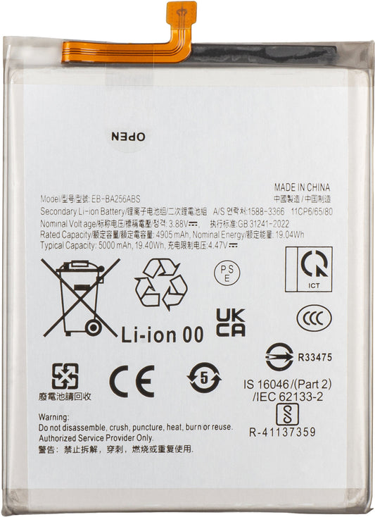 Accu Samsung Galaxy A55 5G A556 / A35 5G A356 / A25 A256 / A54 A546 / A34 A346, EB-BA256ABS