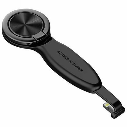 Audio Adapter Lightning - 2 x Lightning XO Design NB133, Zwart