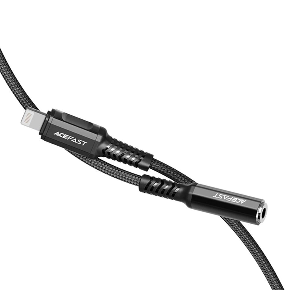 Audio Adapter Lightning - 3.5mm Acefast C1-05, Zwart